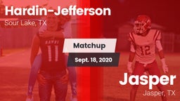 Matchup: Hardin-Jefferson vs. Jasper  2020