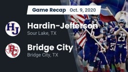 Recap: Hardin-Jefferson  vs. Bridge City  2020