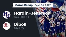 Recap: Hardin-Jefferson  vs. Diboll  2022