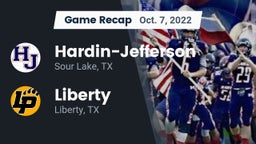 Recap: Hardin-Jefferson  vs. Liberty  2022
