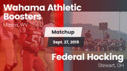Matchup: Wahama vs. Federal Hocking  2019