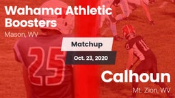 Matchup: Wahama vs. Calhoun  2020