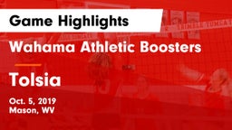 Wahama Athletic Boosters vs Tolsia  Game Highlights - Oct. 5, 2019