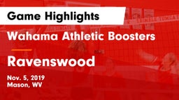 Wahama Athletic Boosters vs Ravenswood Game Highlights - Nov. 5, 2019