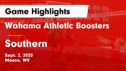 Wahama Athletic Boosters vs Southern  Game Highlights - Sept. 2, 2020