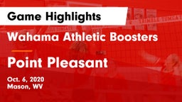 Wahama Athletic Boosters vs Point Pleasant  Game Highlights - Oct. 6, 2020