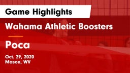 Wahama Athletic Boosters vs Poca Game Highlights - Oct. 29, 2020