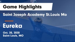 Saint Joseph Academy St.Louis Mo vs Eureka  Game Highlights - Oct. 20, 2020