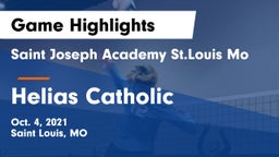 Saint Joseph Academy St.Louis Mo vs Helias Catholic  Game Highlights - Oct. 4, 2021