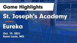St. Joseph's Academy vs Eureka  Game Highlights - Oct. 19, 2021