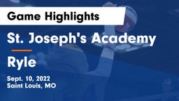 St. Joseph's Academy vs Ryle Game Highlights - Sept. 10, 2022