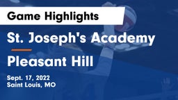 St. Joseph's Academy vs Pleasant Hill  Game Highlights - Sept. 17, 2022