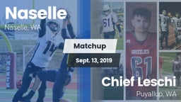 Matchup: Naselle vs. Chief Leschi  2019