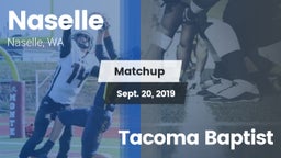 Matchup: Naselle vs. Tacoma Baptist 2019