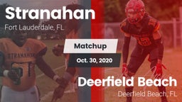 Matchup: Stranahan High Schoo vs. Deerfield Beach  2020