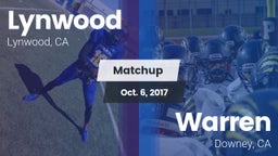 Matchup: Lynwood vs. Warren  2017