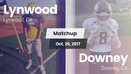 Matchup: Lynwood vs. Downey  2017