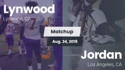 Matchup: Lynwood vs. Jordan  2018