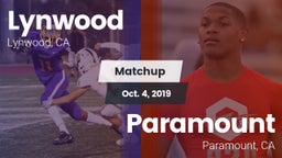 Matchup: Lynwood vs. Paramount  2019