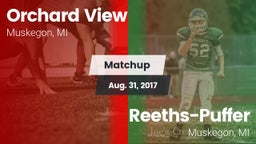 Matchup: Orchard View vs. Reeths-Puffer  2017