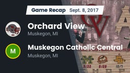 Recap: Orchard View  vs. Muskegon Catholic Central  2017