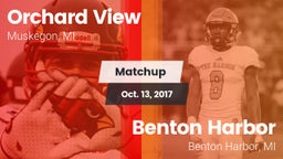 Matchup: Orchard View vs. Benton Harbor  2017