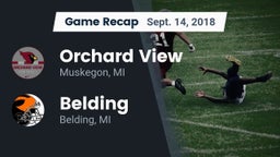 Recap: Orchard View  vs. Belding  2018