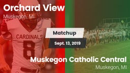 Matchup: Orchard View vs. Muskegon Catholic Central  2019