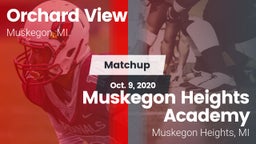 Matchup: Orchard View vs. Muskegon Heights Academy 2020