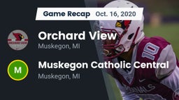 Recap: Orchard View  vs. Muskegon Catholic Central  2020