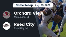 Recap: Orchard View  vs. Reed City  2022