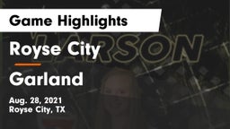 Royse City  vs Garland Game Highlights - Aug. 28, 2021