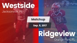 Matchup: Westside vs. Ridgeview  2017