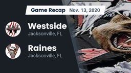 Recap: Westside  vs. Raines  2020