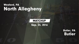 Matchup: North Allegheny vs. Butler  2016