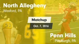 Matchup: North Allegheny vs. Penn Hills  2016