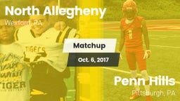 Matchup: North Allegheny vs. Penn Hills  2017