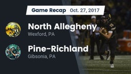 Recap: North Allegheny  vs. Pine-Richland  2017