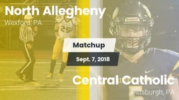 Matchup: North Allegheny vs. Central Catholic  2018