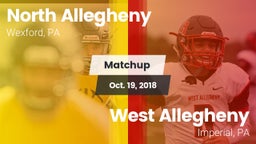 Matchup: North Allegheny vs. West Allegheny  2018