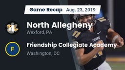 Recap: North Allegheny  vs. Friendship Collegiate Academy  2019