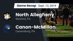 Recap: North Allegheny  vs. Canon-McMillan  2019