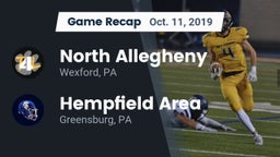 Recap: North Allegheny  vs. Hempfield Area  2019