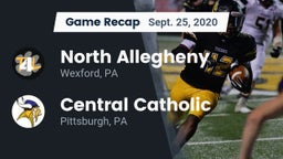 Recap: North Allegheny  vs. Central Catholic  2020