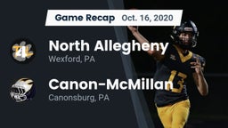Recap: North Allegheny  vs. Canon-McMillan  2020