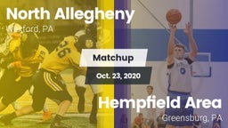 Matchup: North Allegheny vs. Hempfield Area  2020