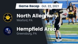 Recap: North Allegheny  vs. Hempfield Area  2021