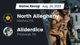 Recap: North Allegheny  vs. Allderdice  2022
