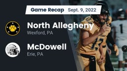 Recap: North Allegheny  vs. McDowell  2022