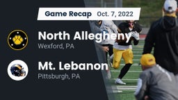Recap: North Allegheny  vs. Mt. Lebanon  2022